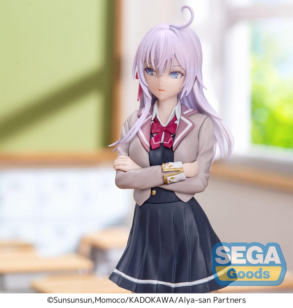 Alya Sometimes Hides Her Feelings in Russian PVC Luminasta Statue Alya Uniform Ver. 18cm